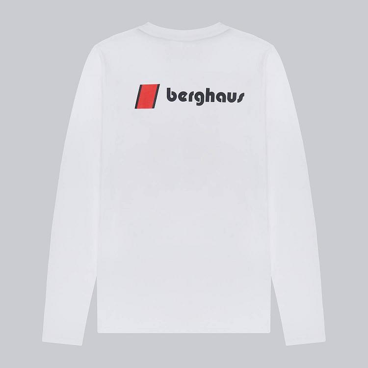Pánska Tričko Berghaus Organic Biele Slovensko 2753BGXDP